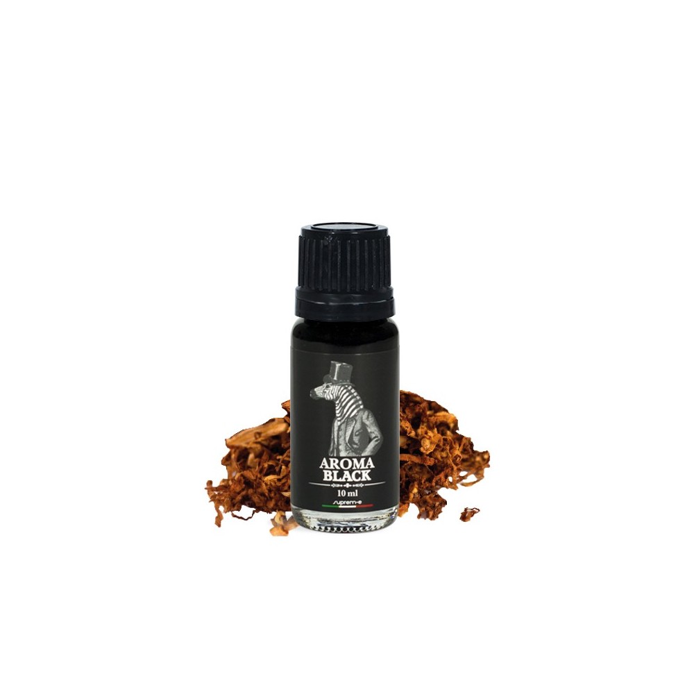 Aroma Black Tabak 10ml per Sigaretta Elettronica by Suprem-e
