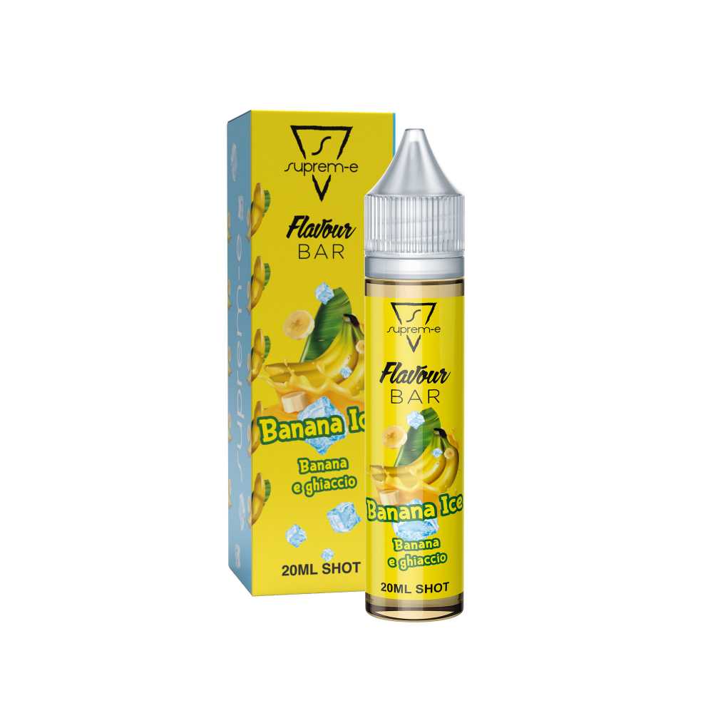 Banana Ice Aroma Tripla Concentrazione SHOT 20 ML SU 20 per Sigaretta Elettronica