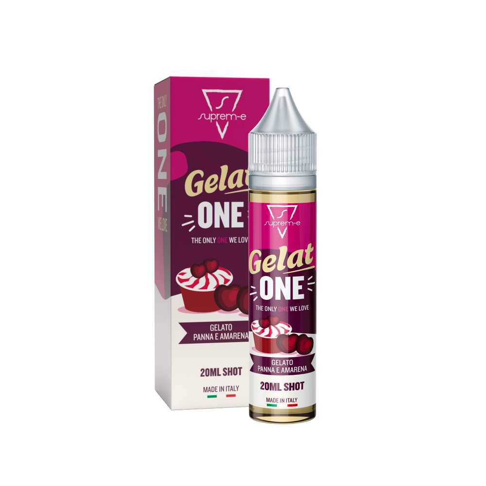 Gelatone Aroma Tripla Concentrazione SHOT 20 ML SU 20 per Sigaretta Elettronica