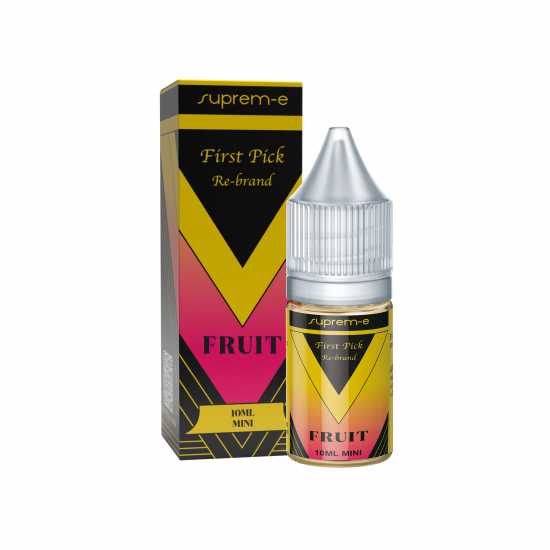 First Pick Re-brand Fruit Aroma Doppia Concentrazione MINI 10 ML SU 10 per Sigaretta Elettronica