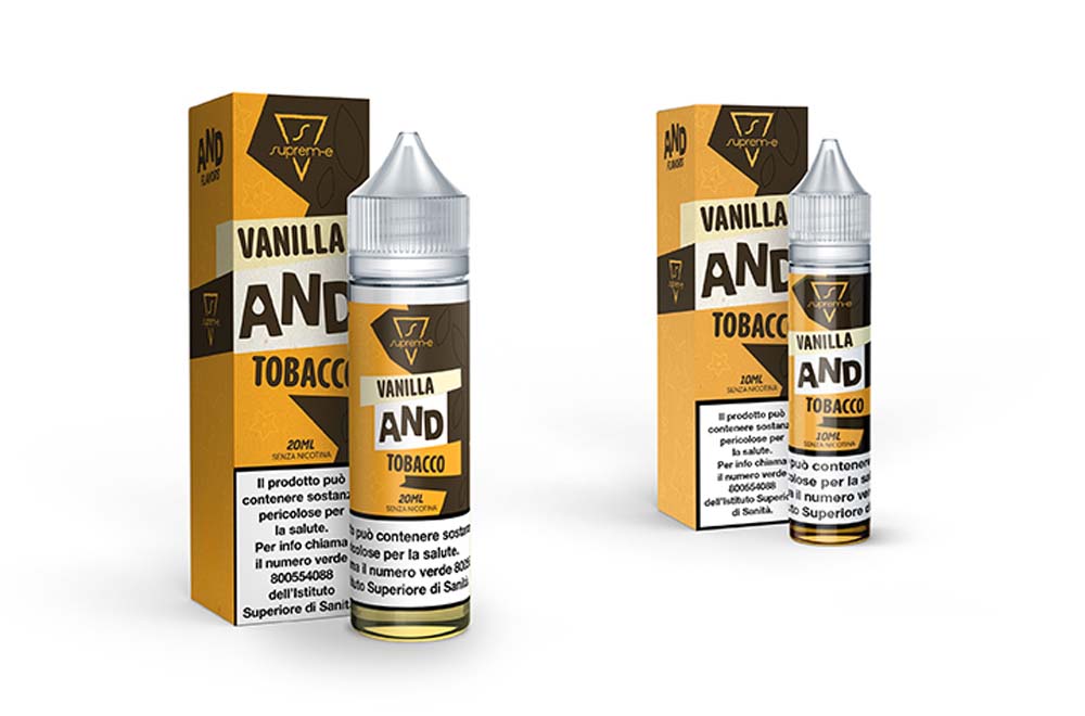 AND FLAVOR - VANILLA AND TOBACCO