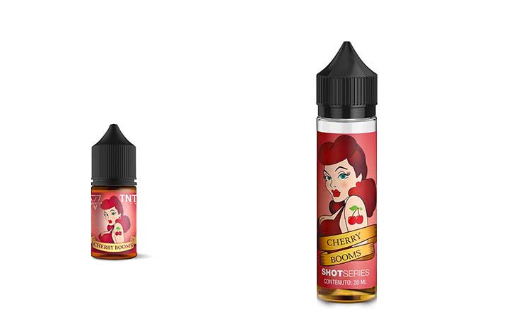Liquidi per Sigaretta Elettronica Linea BOMB SUPREM-E CHERRY BOOMS