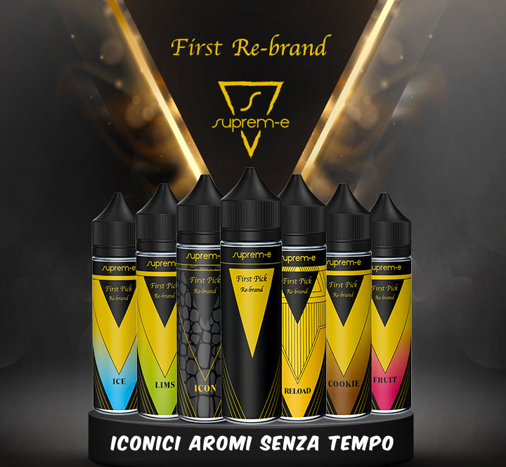 Liquidi per Sigaretta Elettronica Linea First Re-brand