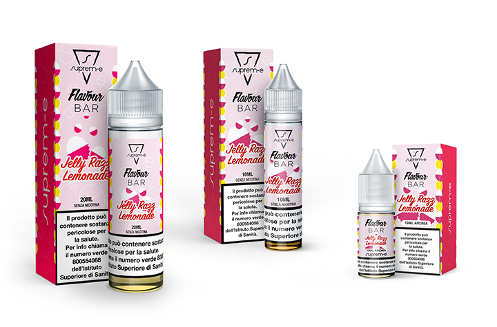 FLAVOUR BAR -  JELLY RAZZ LEMONADE