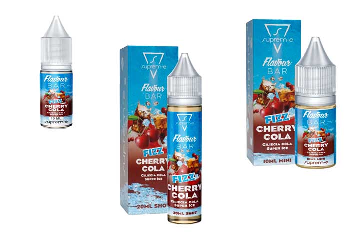 Liquidi per Sigaretta Elettronica Linea FLAVOURBAR FLAVOUR BAR - FIZZ CHERRY COLA