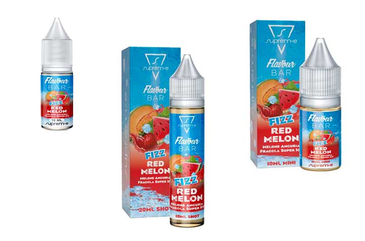 Liquidi per Sigaretta Elettronica Linea FLAVOURBAR FLAVOUR BAR - FIZZ RED MELON