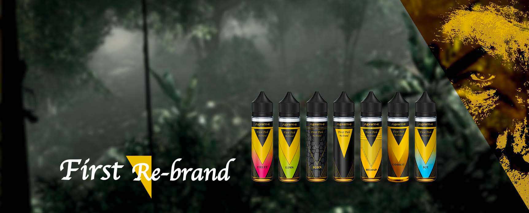 Suprem-e First Pick Re-Brand -  Liquidi per Sigarette Elettroniche