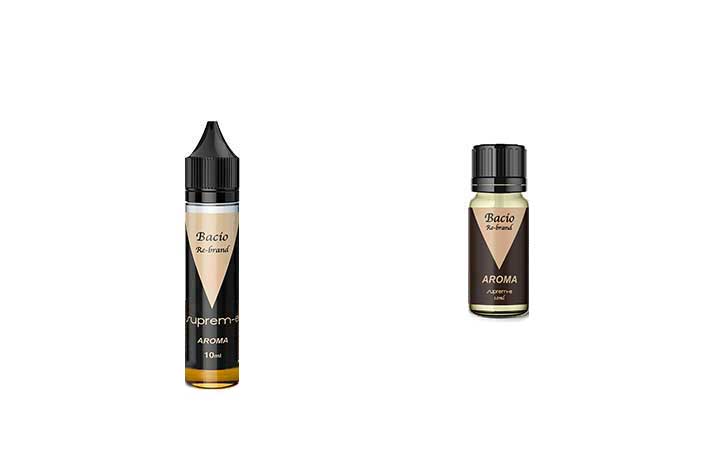 Liquidi e Aromi per Sigaretta Elettronica Linea Re-brand Bacio Re-brand